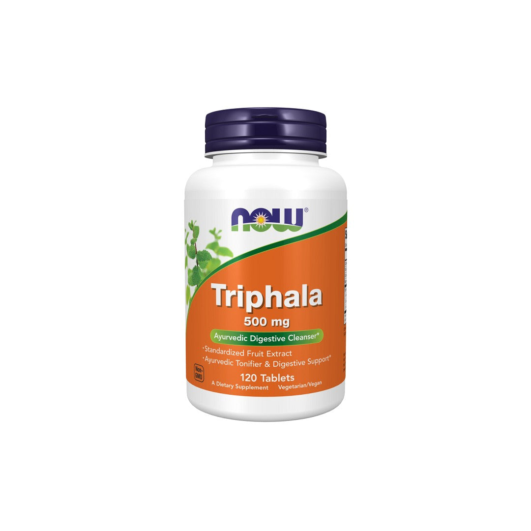 Triphala 500 Mg 120 Tabletten Now Foods